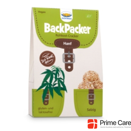 Govinda BackPacker Raw Cookie Hemp Organic Btl 80 g