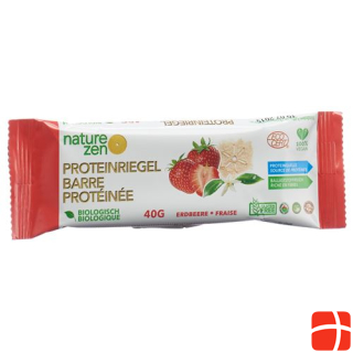 Nature Zen Proteinriegel biologisch Erdbeere 40 g