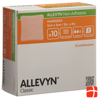 Allevyn Non-Adhesive Wound Dressing 5x5cm 3 шт.