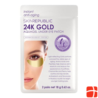 skin republic 24K Gold Aquagel Under Eye Patches 2 Paar