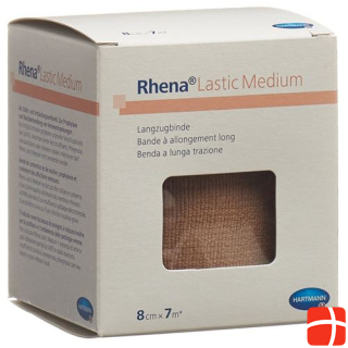 Rhena Lastic Medium 8cmx7m skin colored 10 pcs.
