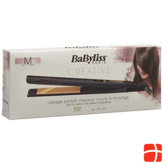 Babyliss Hair Straightener Gold Ceramic 24mm