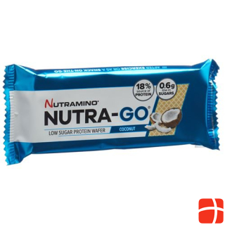 NUTRAMINO Nutra-Go Protein Wafer Coco 12 x 39 g