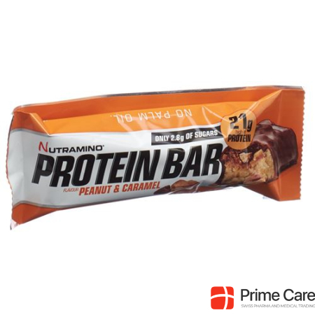 NUTRAMINO Proteinbar Peanut & Caramel 60 g