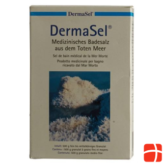 Dermasel Medizinisches Badesalz aus dem Toten Meer 500 g