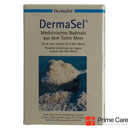 Dermasel Dead Sea Medicinal Bath Salts 500 g