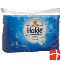 Hakle Classic Clean Toilet Paper white FSC 4 x 6 pcs