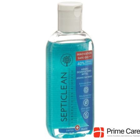 SEPTICLEAN hand disinfectant gel with 40% alcohol 100 ml