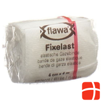 Flawa Fixelast gauze bandage 4mx4cm white Cellux