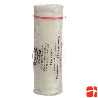 Flawa Fixelast gauze bandage 4mx10cm white Cellux