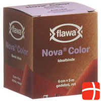 FLAWA NOVA COLOR ideal bandage 6cmx5m red (old)