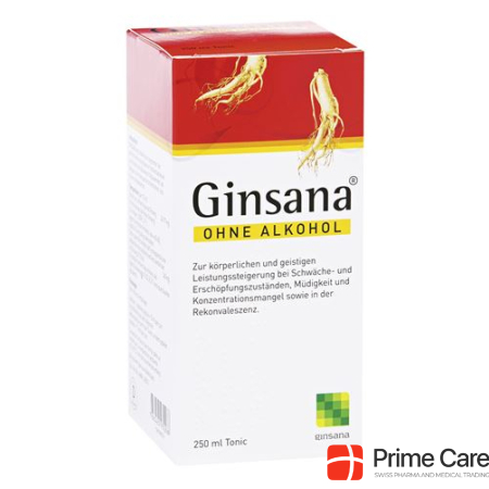 Ginsana Tonikum ohne Alkohol 2 Fl 250 ml