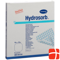 HYDROSORB Hydrogel Verband 10x10cm steril 5 Stk