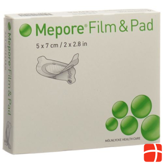 Mepore Film & Pad 5x7cm oval 85 pcs.