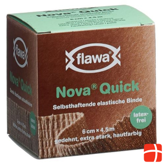Flawa Nova Quick когезивный бинт 6смx4.5м без латекса
