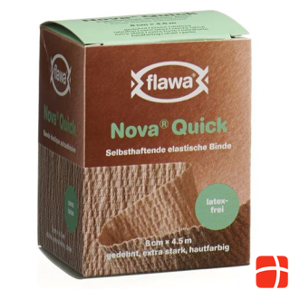 Flawa Nova Quick когезивный бинт 8смx4.5м без латекса