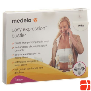 Medela Easy Expression Bustier L white