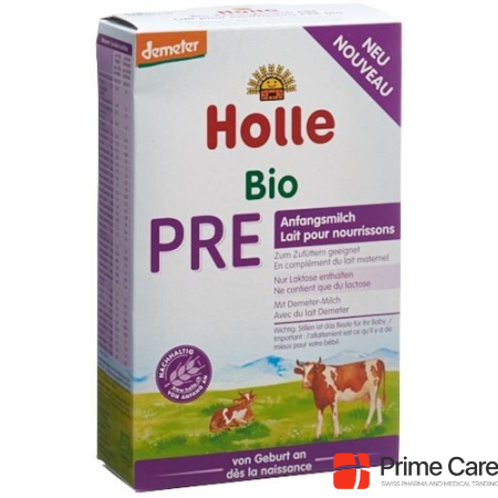 Holle organic formula milk PRE Plv 400 g