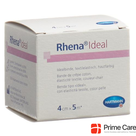 Rhena Ideal Elastic bandage 4cmx5m skin colored