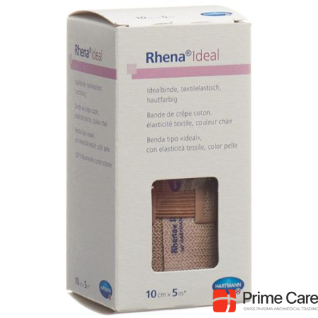 Rhena Ideal Elastic bandage 10cmx5m skin colored