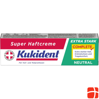 Kukident Super Adhesion Cream Complete extra strong neutral