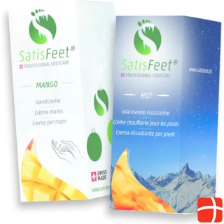 Satisfeet Excotic Mango and Hot 30 ml Christmas Edition Set of 2