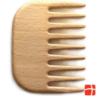 Herba Afro- pocket comb, beech wood, FSC® certified