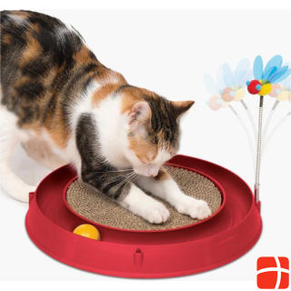 Catit Play Ball Circuit with Scratching Pad