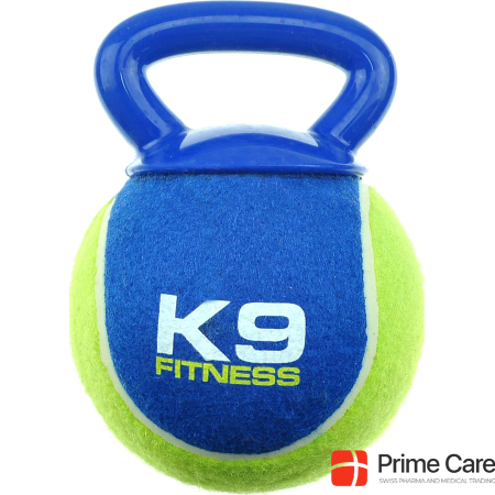 Zeus Dog Toy K9 Fitness XL Tennis & TPR Tug Ball