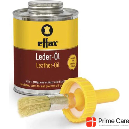 Effax Leather oil with brush