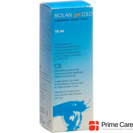Biolan gel OSD Sodium hyaluronate 0.3 %
