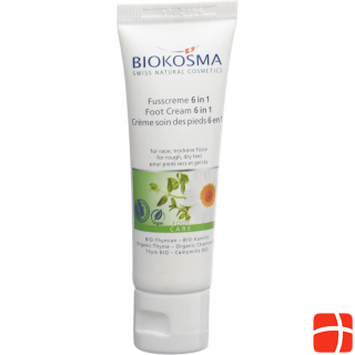 Biokosma Foot Cream 6 in 1 Mini-Size