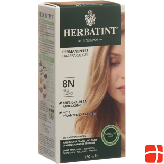Herbatint Hair Dye Gel 8N Light Blonde