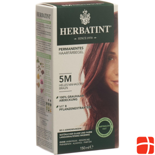 Herbatint Hair Dye Gel 5M Light Mahogany Chestnut Brown