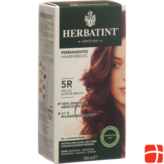 Herbatint Hair Dye Gel 5R Light Copper Chestnut Brown