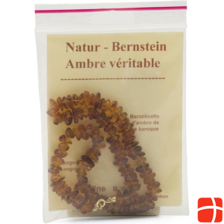 Kern Nature amber baroque necklace 42cm adult