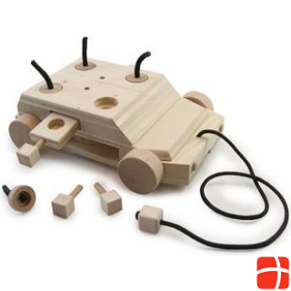 Hundespiele.ch Игры с деревянными машинками для собак