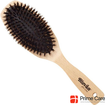 Biovan pro Line hairbrush natural bristles
