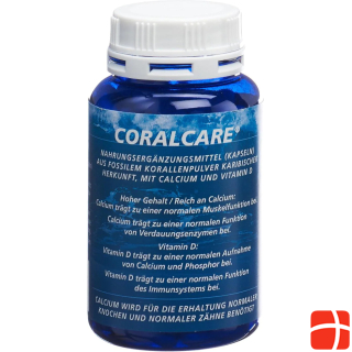 CoralCare карибского происхождения с витамином D3 в капсулах 1000 мг VitD3