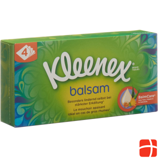 Коробка с бальзамом Kleenex для салфеток