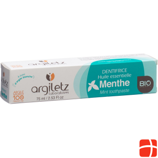 Зубная паста Argiletz мята органическая