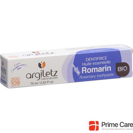 Argiletz Toothpaste Rosemary Organic