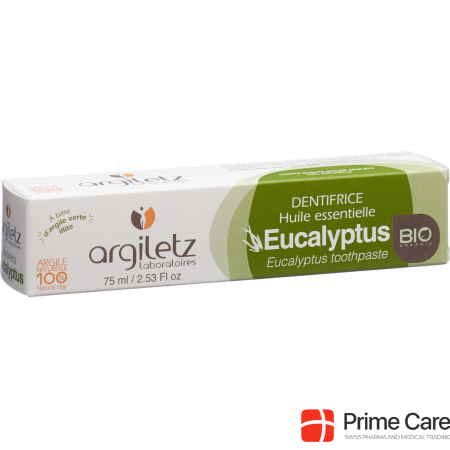 Argiletz Toothpaste Eucalyptus Organic