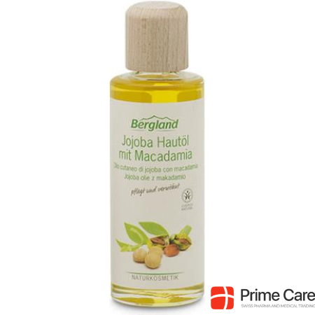 Bergland Jojoba skin oil with macadamia oil