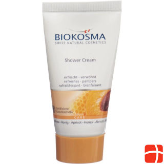 Biokosma Shower Cream Apricot Honey Mini Size