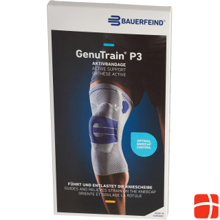 GenuTrain P3 active bandage size 2 right titanium