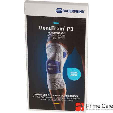 GenuTrain P3 active bandage size 3 right titanium