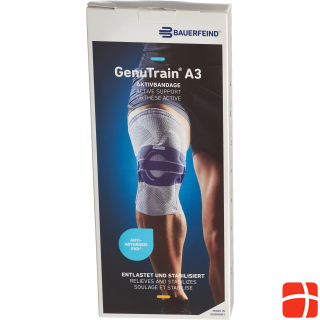 GenuTrain A3 active bandage size 3 left titanium