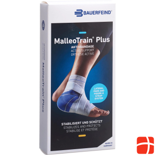 MalleoTrain Plus active bandage size 5 left titanium