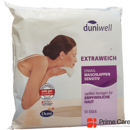 Duniwell One time washcloth sensitive